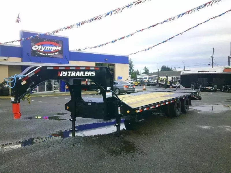 2026 PJ LD 8.5X25 25K Low-Pro Flatdeck with Duals / Winch Plate