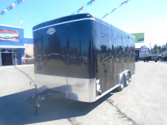 2026 Cargo Mate Blazer 8.5x16 7K With 6" Extra Height / 110V Pkg / Window / Ramp Door