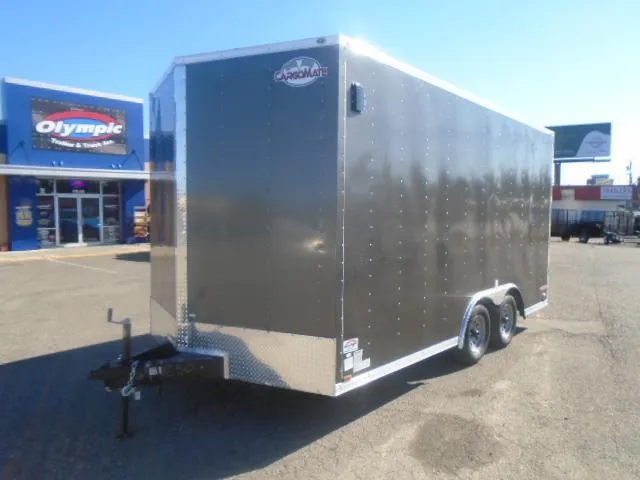 2026 Cargo Mate E-Series 8.5x16 7K With 12" Extra Height / D-Rings / Reinforced Ramp Door