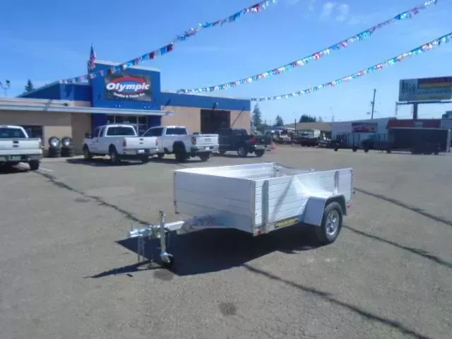 2026 Aluma 638BT Utility Trailer With 24" Side Kit