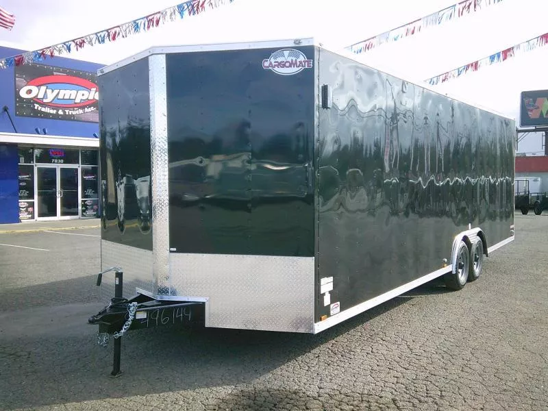 2026 Cargo Mate E-Series 8.5X26 10K With 6" Extra Height / D-Rings / Ceiling Liner / Ramp Door