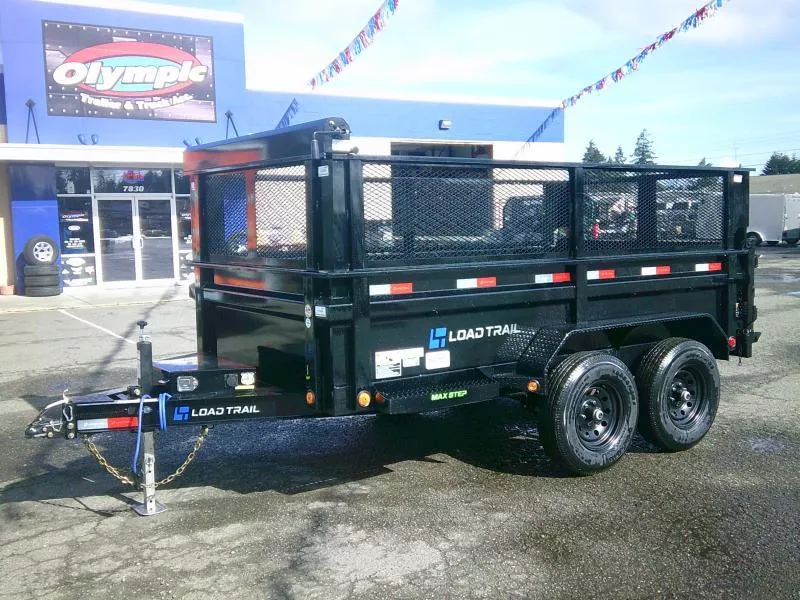 2026 Load Trail 6X12 10K w/ Max Step / Battery Charger / Tarp Kit / Ramps / Mesh Side Ext Kit