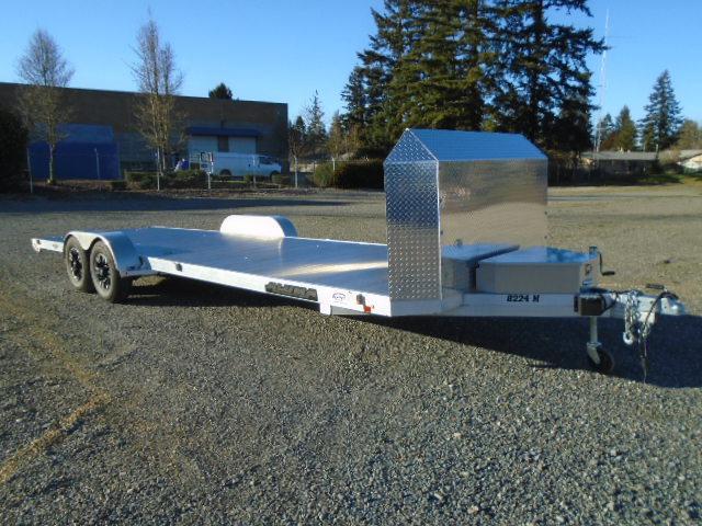 Used 2021 Aluma 8224HA Car / Racing Trailer Used 2021 Aluma 8224HA Car / Racing Trailer