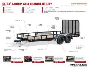 new Utility Trailers PJ Trailers  for sale, in Olympia, WA Thumbnail 7