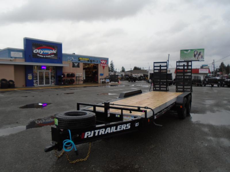 2023 PJ 7X20 10K W/Dovetail Channel Equipment Trailer Washington