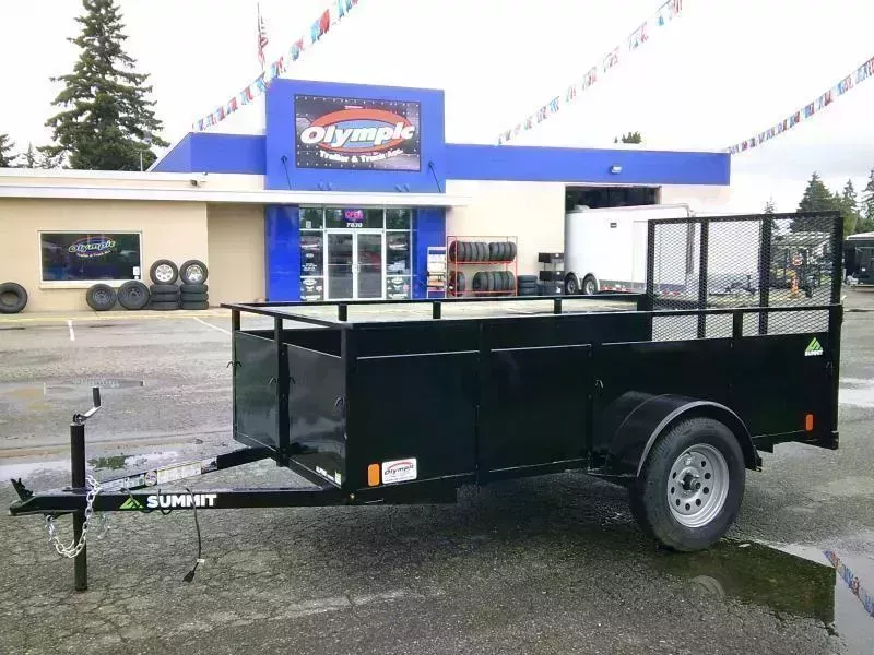 2026 Summit Alpine 5x10 Single Axle Utility Trailer
