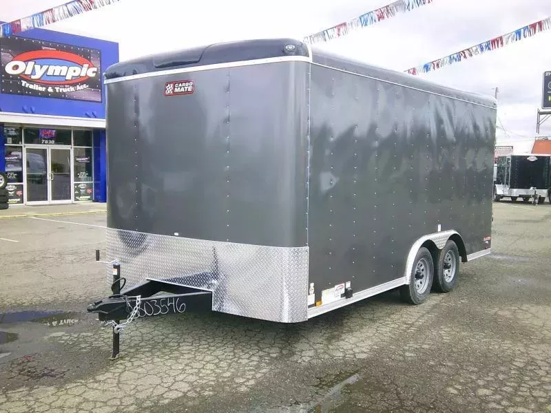 2026 Cargo Mate Blazer 8.5x16 7K With 6" Extra Height / 110V Pkg / Window / Ramp Door