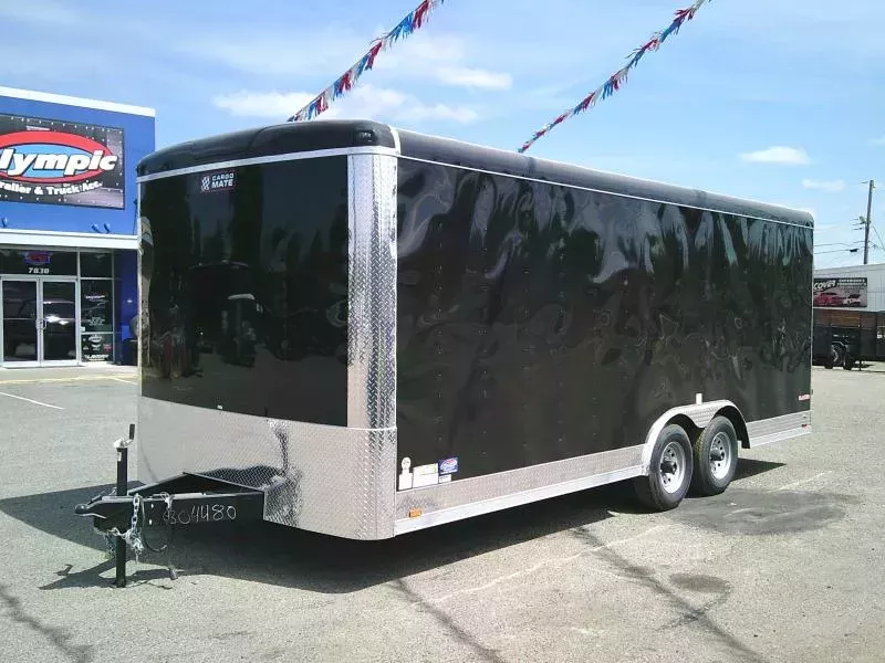 2026 Cargo Mate Blazer 8.5X20 10K With 6" Extra Height / D-Rings / Beavertail / App Pkg / Ramp Door