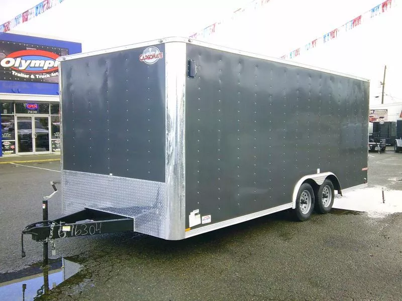 2026 Cargo Mate E-Series  8.5X20 7K With 6" Extra Height / D-Rings / Ramp Door