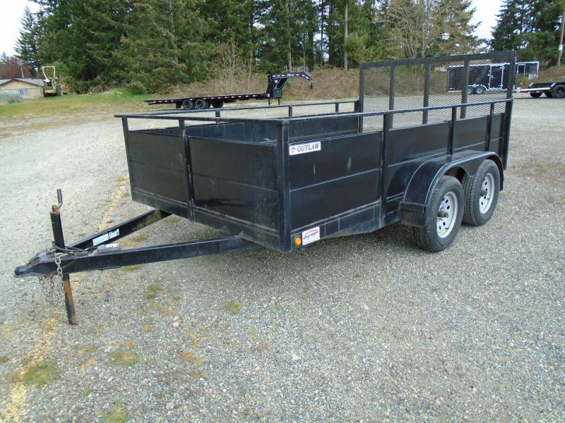 2016 Outlaw Trailers OU712TA2 Utility Trailer 2016 Outlaw Trailers OU712TA2 Utility Trailer