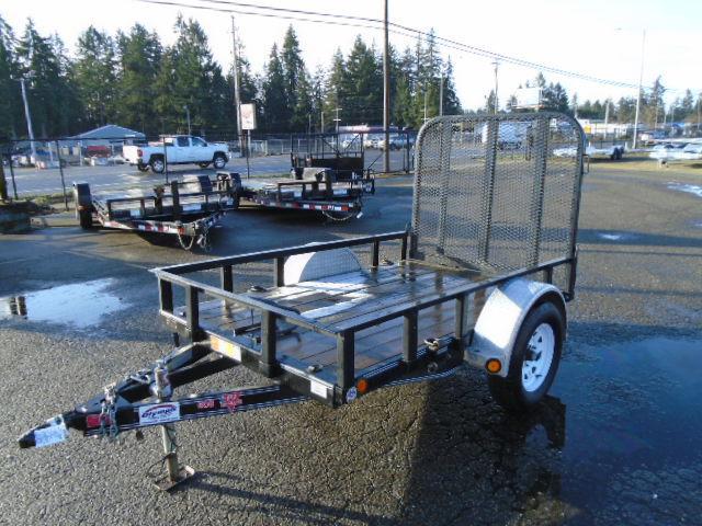 USED 2021 PJ Trailer 5x8 w/Fold up Gate USED 2021 PJ Trailer 5x8 w/Fold up Gate