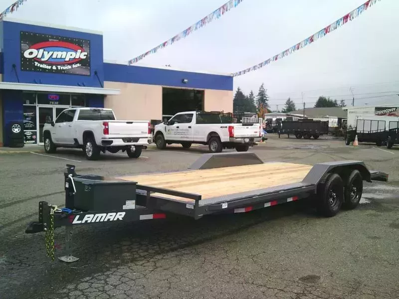 2026 Lamar 8.5x22 10K Classic Car Hauler (CC) With Dove Tail / Winch Plate