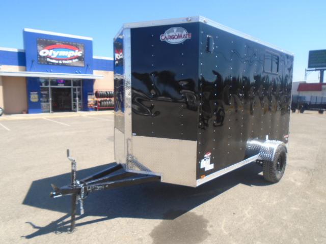 2024 Cargo Mate E-Series 6X12 With 6" Extra Height / Vent / D-Rings / Window/ Wedge / Ramp Door