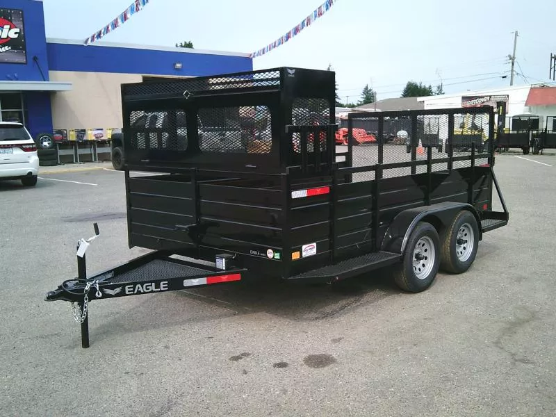 2026 Eagle 7X12 7K w/Landscape Package Utility Trailer