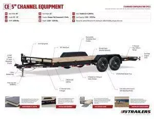 new Equipment / Flatbed Trailers PJ Trailers  for sale, in Olympia, WA Thumbnail 17