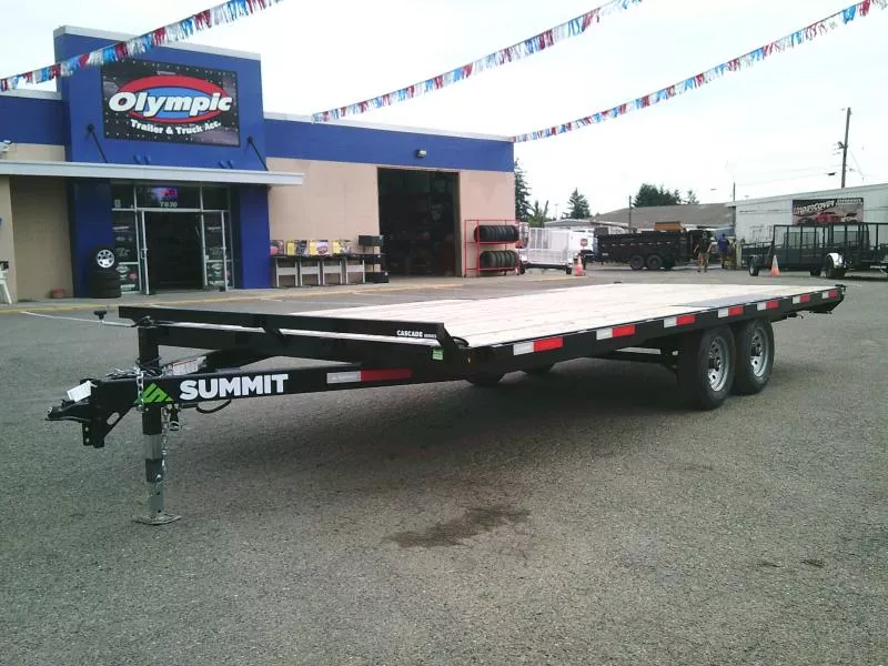 2026 Summit Cascade 8.5x20 10K Deckover Equipment Trailer CLEARANCE