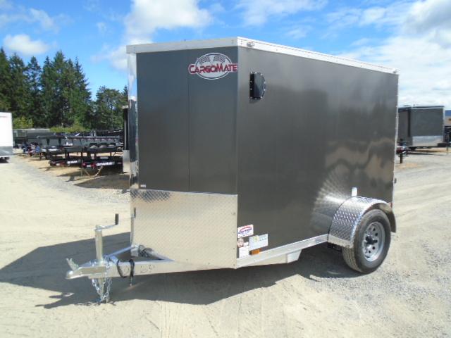 2022 Cargo Mate Aluminum E-Series 5x8 With 6" Extra Height / Wedge / D-Rings / Ramp Door 2022 Cargo Mate Aluminum E-Series 5x8 With 6" Extra Height / Wedge / D-Rings / Ramp Door