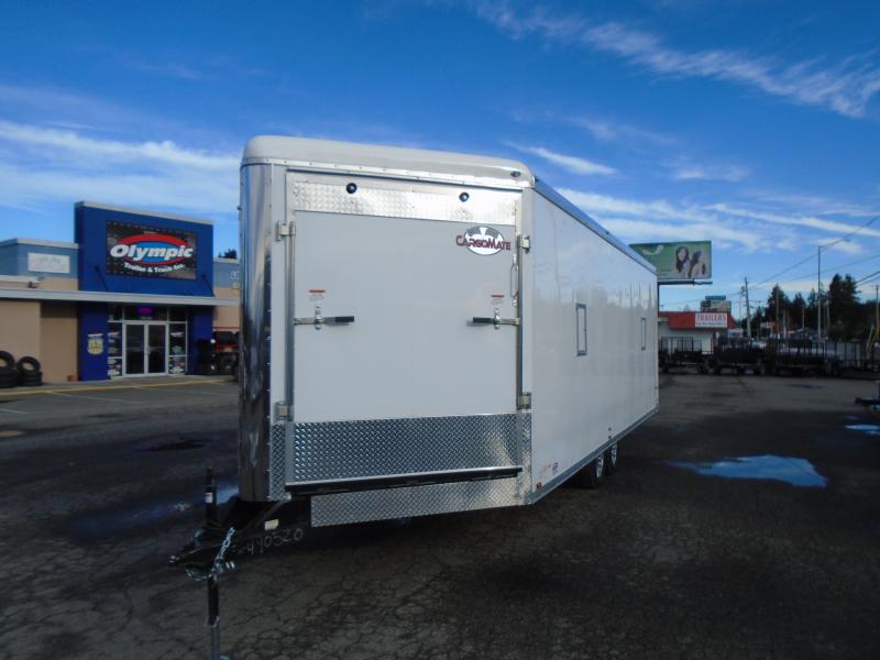 2023 Cargo Mate Snowbird 8.5x24 7K Snowmobile Trailer With 6" Extra