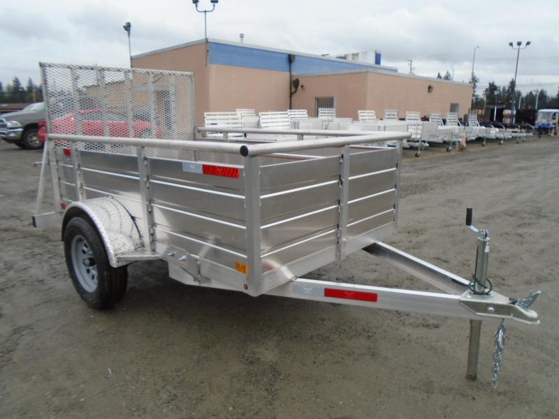 2023 Eagle Ultra Lite 6x10 Utility Trailer with Pressure Treated Wood / Spare Tire Mount