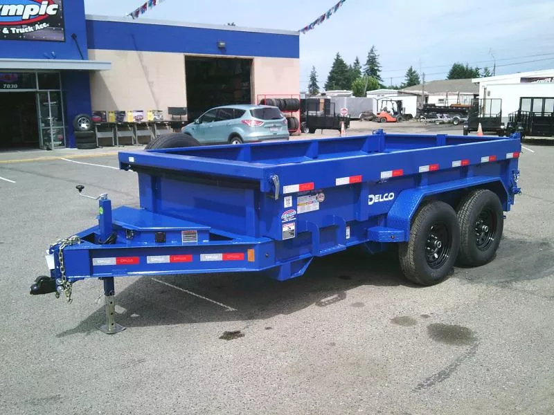 2026 Delco 6X12 12K Dump Trailer