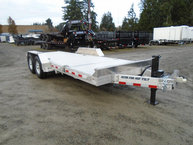 2024 Aluma 8220-14K-TILT-4SF-TA-EL-RTD Flatbed Trailer 2024 Aluma 8220-14K-TILT-4SF-TA-EL-RTD Flatbed Trailer