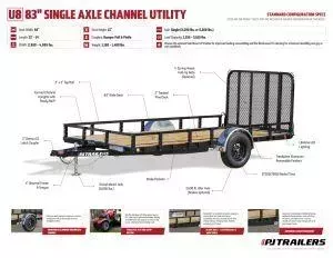 new Utility Trailers PJ Trailers  for sale, in Olympia, WA Thumbnail 12