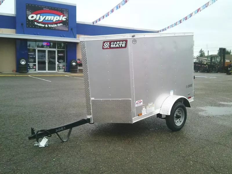 2026 Cargo Mate E-Series 4x6 With Wedge / Cargo Door