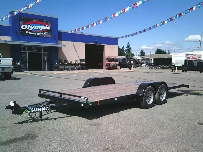 2026 Summit Alpine 7x18 7K Tilt Trailer