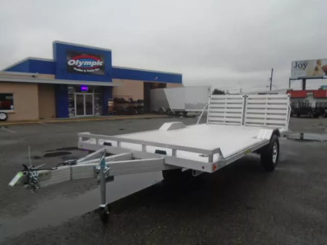 2026 Aluma WB15H ATV Trailer With Split Bi-fold Tailgate