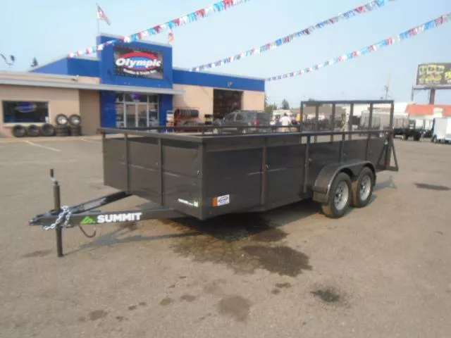 2026 Summit Cascade 7x16 7K Dual Axle Utility Trailer