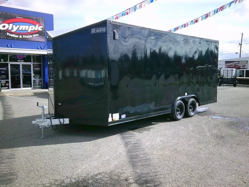 2026 Cargo Mate E-Series Aluminum 8.5X20 7K With 6" Extra Height / D-Rings / Ramp Door