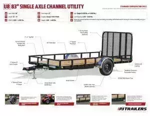 new Utility Trailers PJ Trailers  for sale, in Olympia, WA Thumbnail 19