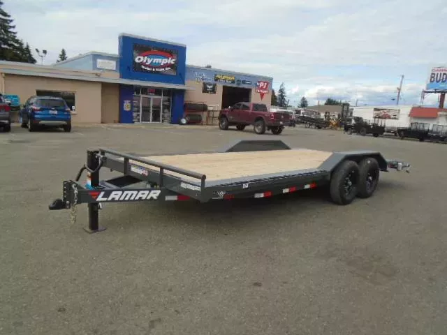 2026 Lamar H6 8.5x20 14K Equipment Hauler With Dove / Slide in Ramps