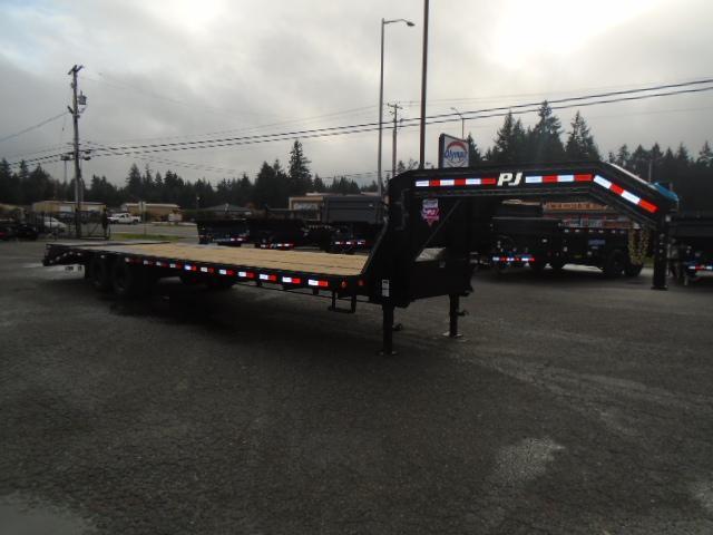 2023 PJ 8.5x32 w/10K Axles/Low Pro Flatdeck with Duals/Monster Ramps