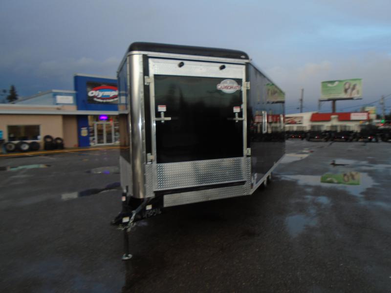 2023 Cargo Mate Snowbird 8.5x24 7K Snowmobile Trailer With 6" Extra