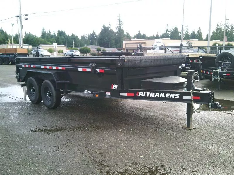used Dump Trailers PJ Trailers  for sale, in Olympia, WA Thumbnail 3