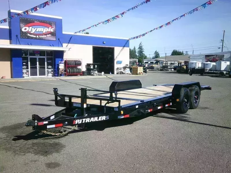 2026 PJ 7X20 16K Heavy Duty Torsion Axles Equipment Tilt  