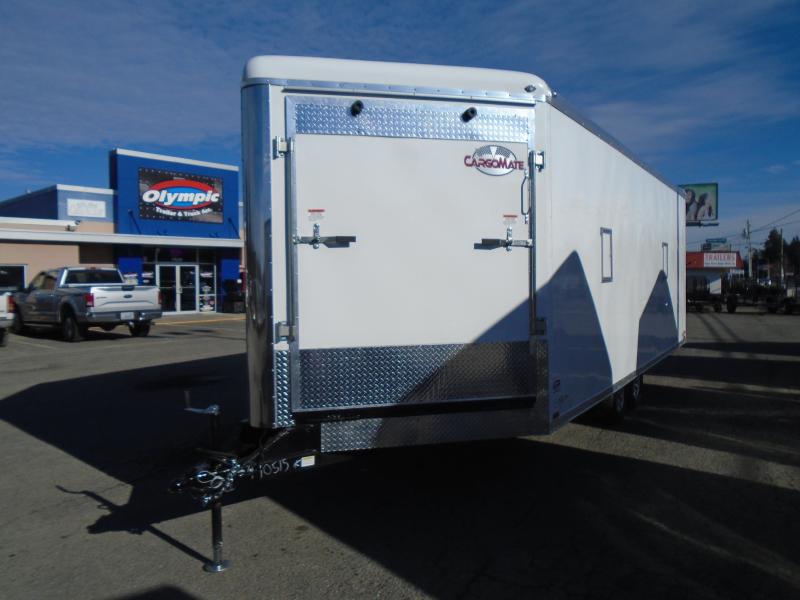 2023 Cargo Mate Snowbird 8.5x20 7K Snowmobile Trailer With 6" Extra