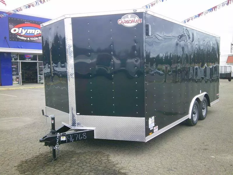 2026 Cargo Mate E-Series 8.5x18 7K With Wedge / D-Rings / Ramp Door