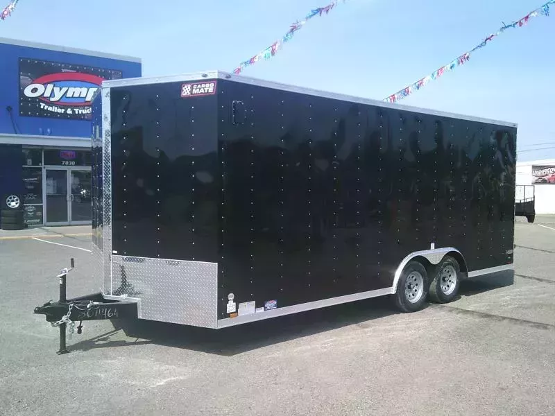 2026 Cargo Mate E-Series  8.5X20 7K With 6" Extra Height / D-Rings / Ramp Door