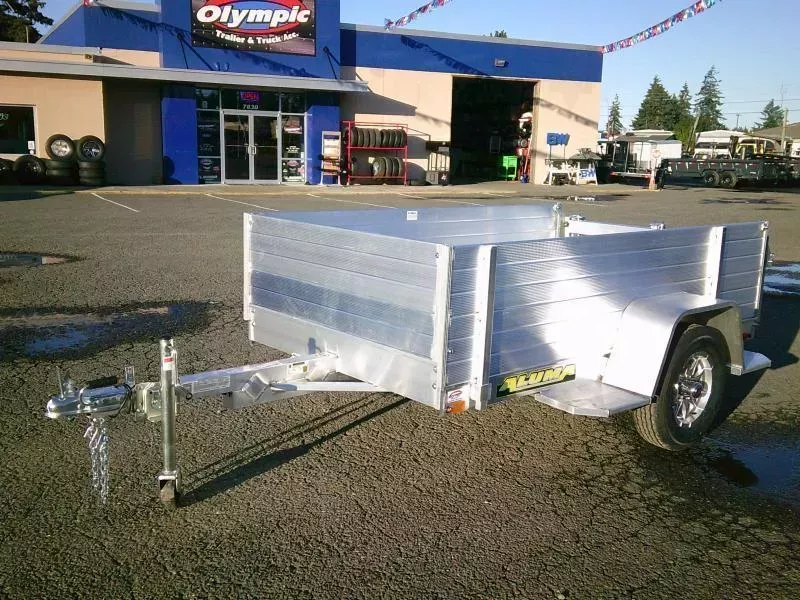 2026 Aluma 4.5X8 w/24" Side Kit and Bi-Fold Gate