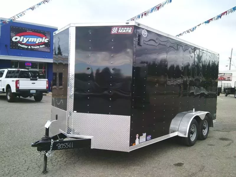 2026 Cargo Mate E-Series 7x16 7K With 6" Extra Height / D-Rings / Wedge / Ramp Door