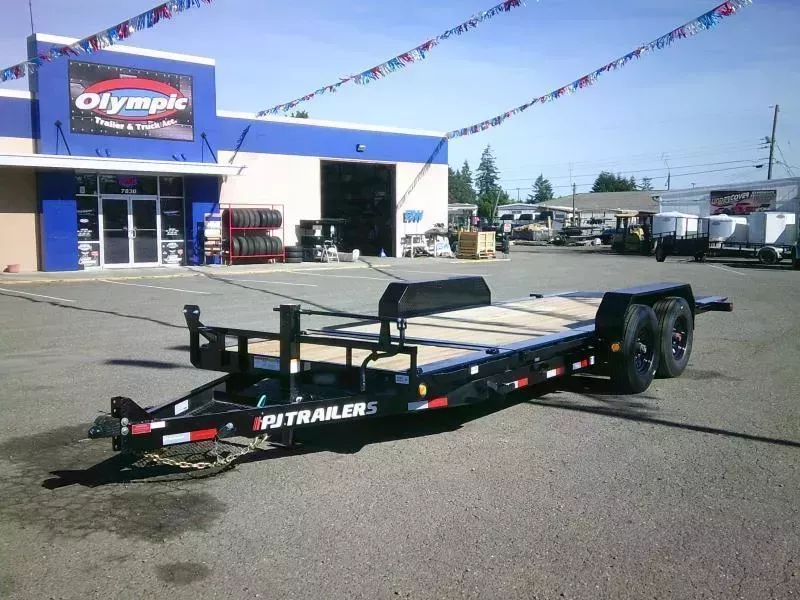 2026 PJ 7X20 16K Heavy Duty Torsion Axles Equipment Tilt  
