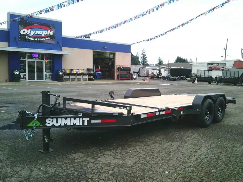 2026 Summit Denali Pro 7x20 14K Stationary Tilt Trailer
