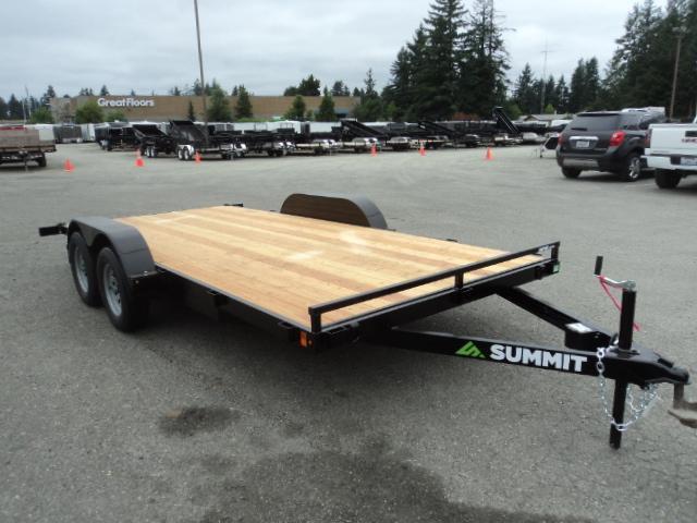 2021 Summit Alpine 7x14 7K Flatbed Car Hauler 2021 Summit Alpine 7x14 7K Flatbed Car Hauler