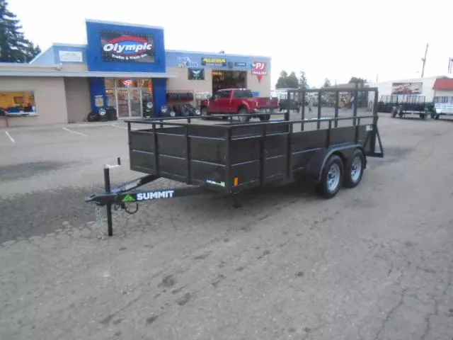 2026 Summit Cascade 7x14 Dual Axle Utility Trailer