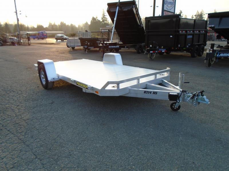 2023 Aluma 8214HS Utility Trailer Olympic Trailer PJ and Cargo Mate