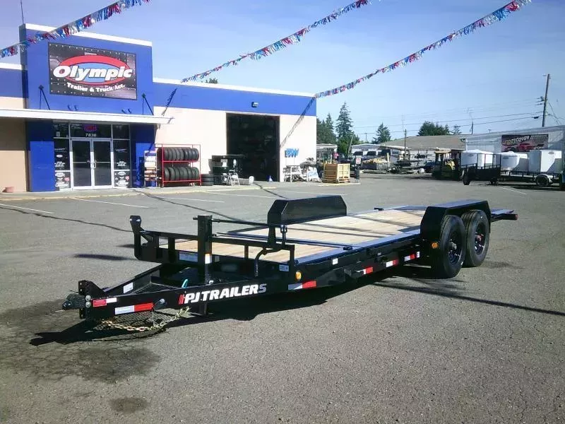 2026 PJ 7X20 16K Heavy Duty Torsion Axles Equipment Tilt  