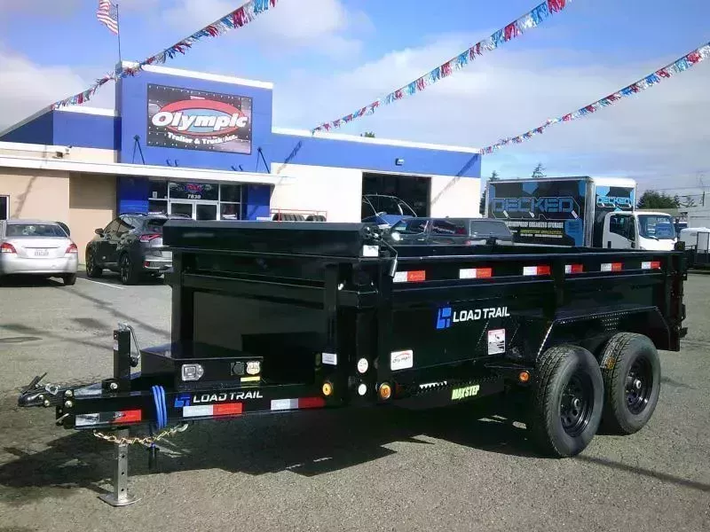 2026 Load Trail 6X12 10K w/ Max Step / Battery Charger / Tarp Kit / Ramps