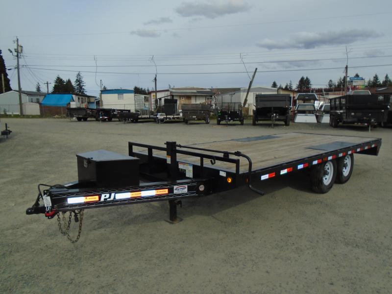 2021 PJ 8.5X18 8" I-Beam 14K Deckover Trailer 2021 PJ 8.5X18 8" I-Beam 14K Deckover Trailer